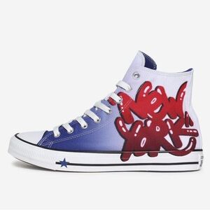 Converse Classic High Top New York Graffiti Canvas Shoe/Skate Sneaker | NEW/NIB